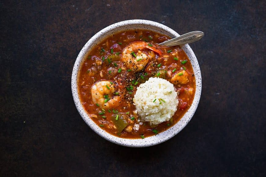 Seafood Gumbo from The Movement Menu