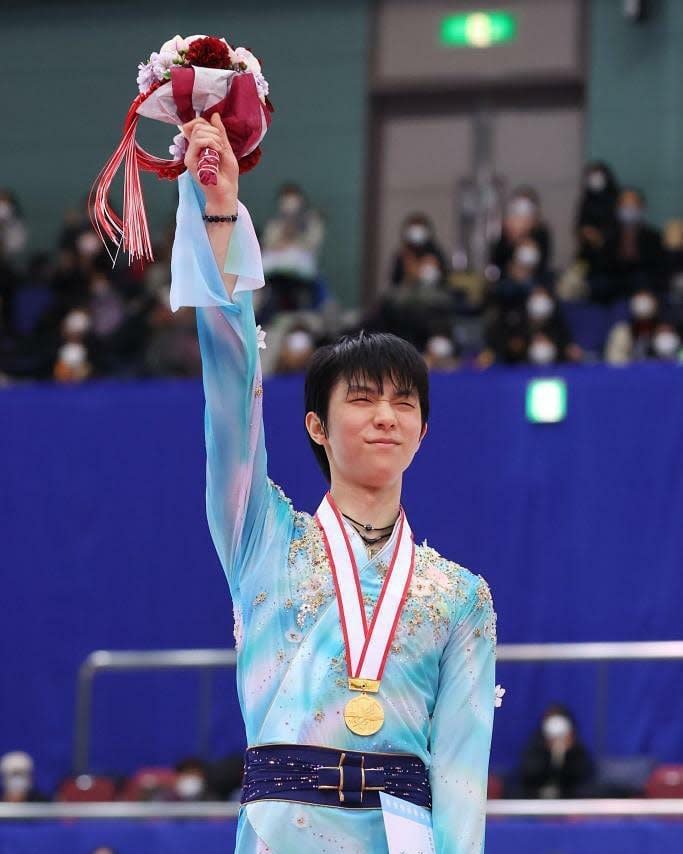 羽生結弦宣佈因傷退出NHK杯世界花式滑冰大獎賽。（圖／翻攝自IG）