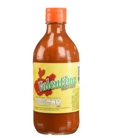 Valentina, Valentina Salsa Amarilla, 370 mililitros. Paquete de 24/Amazon.com.mx