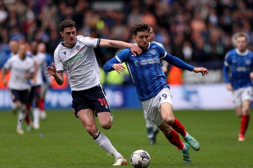 Eoin Toal battles for possession <i>(Image: PA)</i>