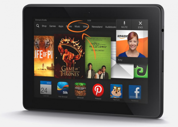 Amazon Kindle Fire HDX hands-on