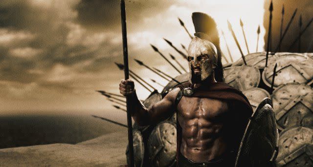 5. King Leonidas: <i>300</i>