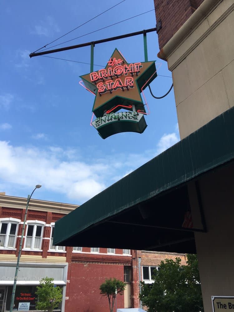 <p>This <a href="https://www.tripadvisor.com/Restaurant_Review-g30373-d325995-Reviews-Bright_Star_Restaurant-Bessemer_Alabama.html" rel="nofollow noopener" target="_blank" data-ylk="slk:tiny café;elm:context_link;itc:0;sec:content-canvas" class="link ">tiny café</a> has been on the scene in Bessemer, AL, since 1907, serving patrons at its horseshoe-shaped bar. Greek immigrants started the joint, and it still serves up Mediterranean-inspired specials, like Greek-style snapper.</p>