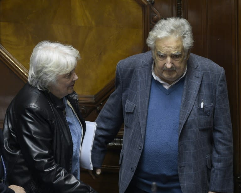 Former president Jose Mujica and his vice president wife Lucia Topolansky were urban guerrillas prior to taking up politics