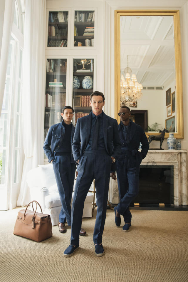 Ralph Lauren Shoots Fall Campaign in Milan