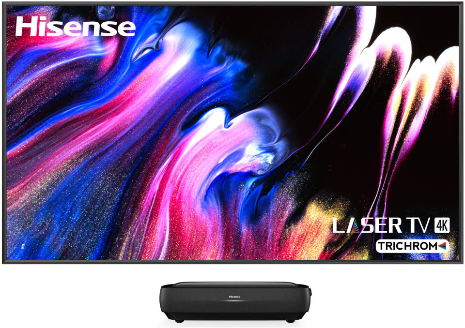 100-inch Hisense 4K Laser Trichroma Projector