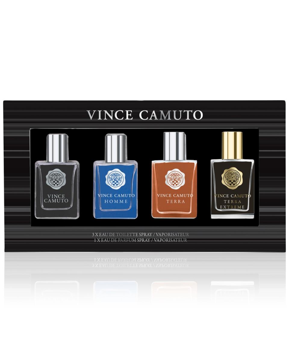 <p><a href="https://www.amazon.com/Vince-Camuto-Coffret-Set-Men/dp/B0BJ1SSBZX/ref=sr_1_5?crid=3HFHW9ASBUAH9&keywords=vince+camuto+cologne+set&qid=1686181239&sprefix=vince+camuto+cologne+set%2Caps%2C99&sr=8-5&tag=syn-yahoo-20&ascsubtag=%5Bartid%7C2140.g.43469827%5Bsrc%7Cyahoo-us" rel="nofollow noopener" target="_blank" data-ylk="slk:Shop Now;elm:context_link;itc:0;sec:content-canvas" class="link ">Shop Now</a></p><p>Men's Four-Piece Spray Gift Set</p><p>$48.00</p><span class="copyright">Courtesy</span>