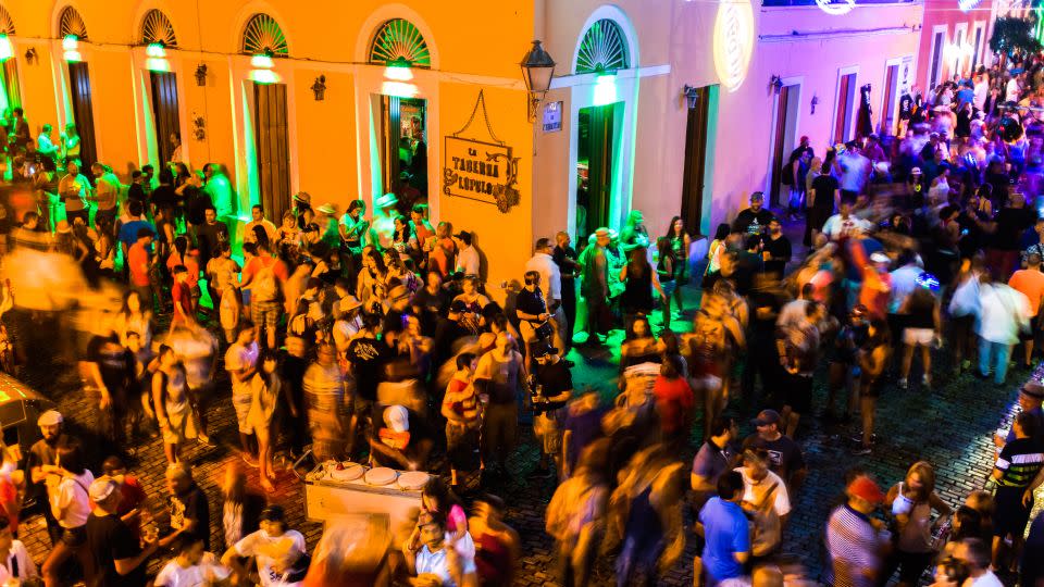 It's not hard to find a party in Puerto Rico. - Shutterstock