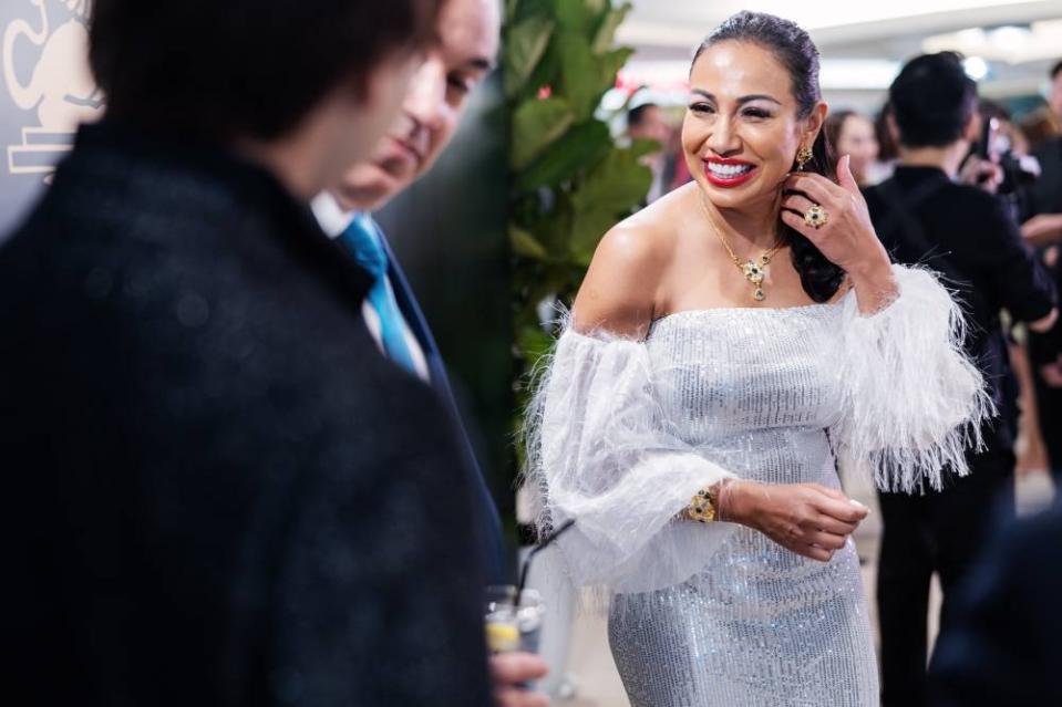 Ning Baizura counts herself as fan of Kamirra Tutan. The Malaysian singer was a special guest at the jewellery brand’s opening party. — Picture courtesy of Kaimirra Tutan