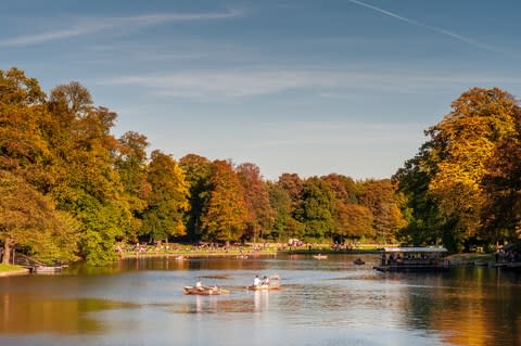 Bois de la Cambre: good for a game of cricket - Credit: ECHINOPHORIA