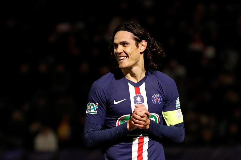 Cavani believes he has unfinished business at the top level. (REUTERS)