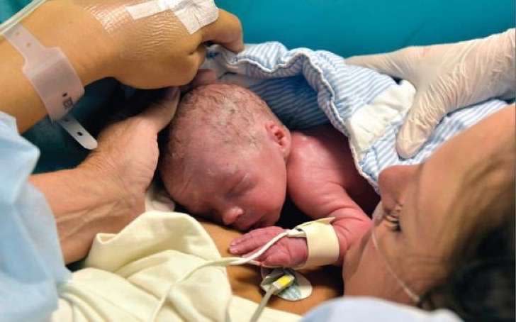 El bebé creció perfectamente en el útero transplantado y, en la semana 31 de gestación, Malin entró en trabajo de parto. Foto: Facebook.com/malin.stenberg.14