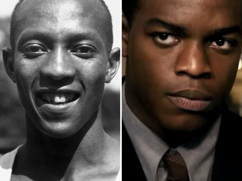 Jesse Owens and Stephan James