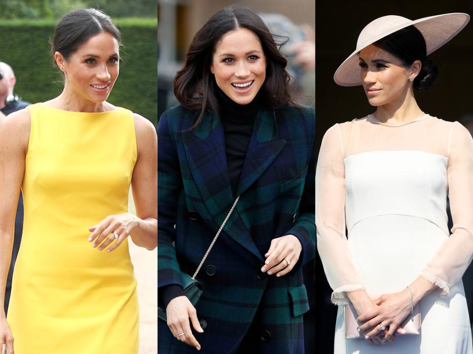 Meghan Markle's best fashion looks: Getty Images
