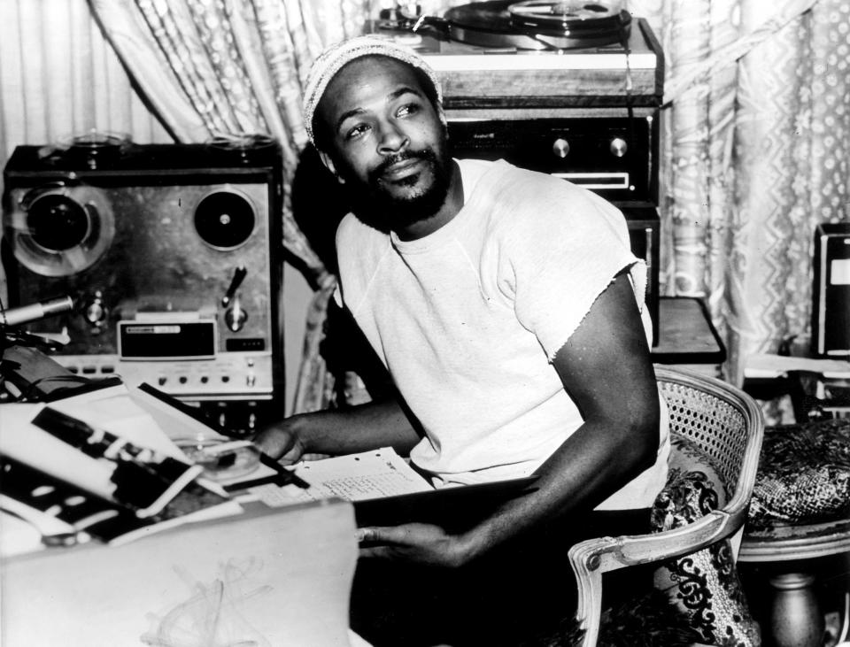 USA Photo of Marvin GAYE, Portrait of Marvin Gay