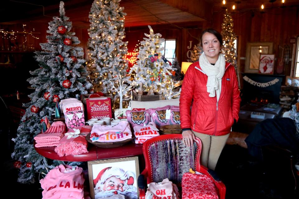 Kristen Caouette, the Captains Collection general manager, is excited for their first-ever Christmas market in Kennebunkport.