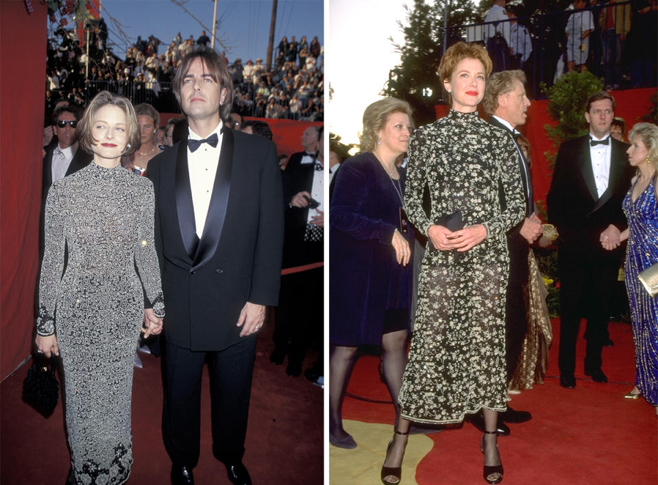 Jodi Foster Annette Benning Oscars Dress 1995