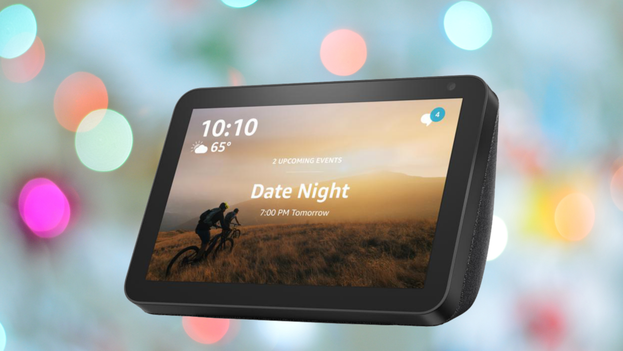 Go big and go home — your new smart home, that is, with the Echo Show 8. (Photo: Amazon)