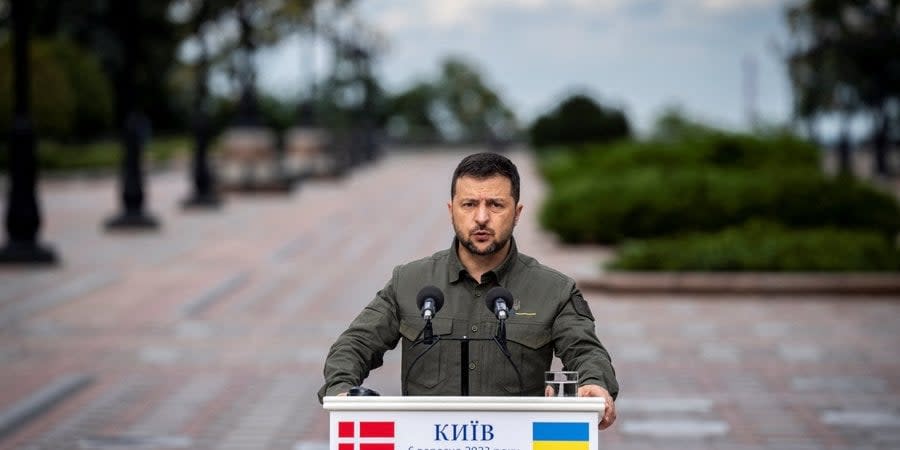 President of Ukraine Volodymyr Zelenskyy, September 6, 2023