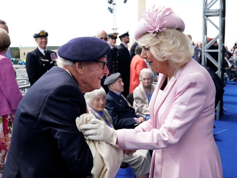 Commemorative event for the 80th anniversary of D-Day, in Portsmouth