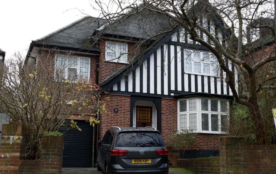 The house in King's Road, Richmond, bought by Ronald Gibbs in 2012