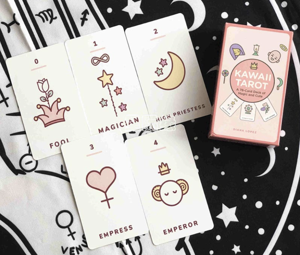 78 Cards Deck Kawaii Tarot (Photo: Shopee)


