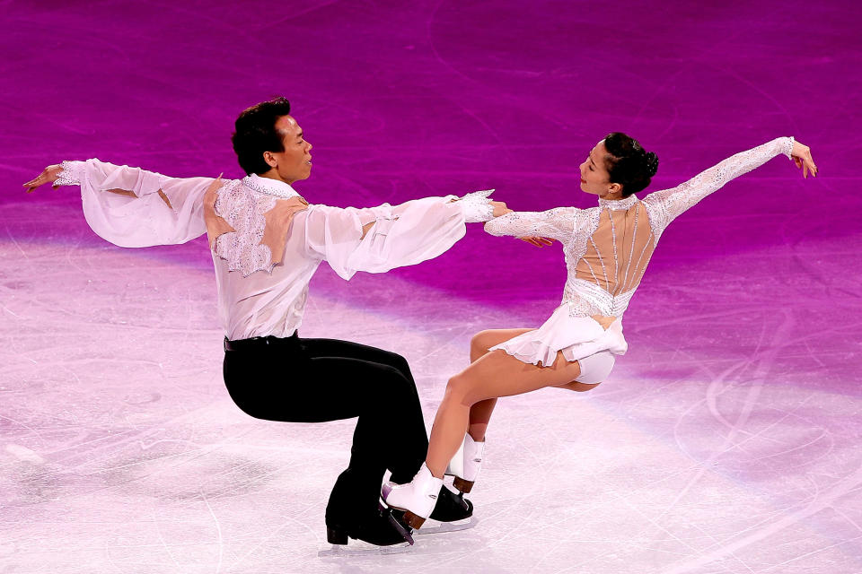 <p>The Chinese pair already had a pair of Olympic bronze medals when they walked away from ice skating in 2007. But they returned in 2009, unranked and two years removed from competition to go after the elusive Olympic Gold medal. Hongbo and Xue’s combined score set a world record as they became the first Chinese skaters to win a gold medal, ending Russia’s 46-year twelve-Olympic gold medal streak. </p>