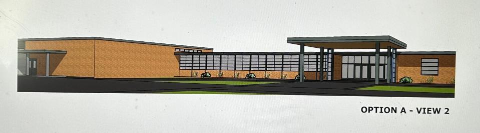 Plans are for the building to eventually serve as multipurpose center housing the county elections office, building inspections, commission offices and meeting rooms, the emergency operations center and 911/EMA.