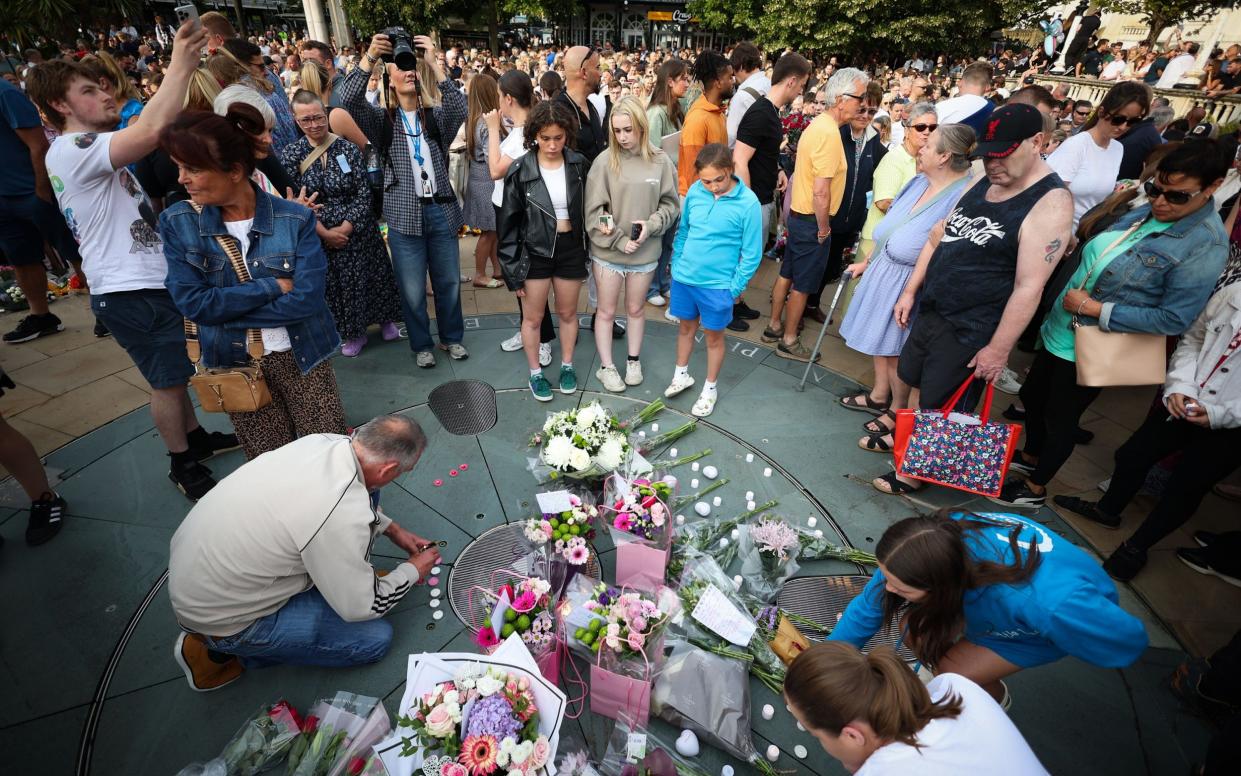 Vigil in Southport