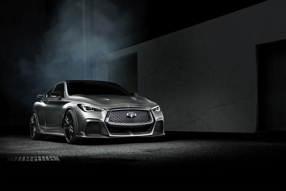 Infiniti Q60 Project Black S 原型概念車首度登台。