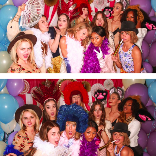 Taylor Swift's girl gang is closed for business. Who'll be the first to get the axe? (Photo:@taylorswift13/Instagram)