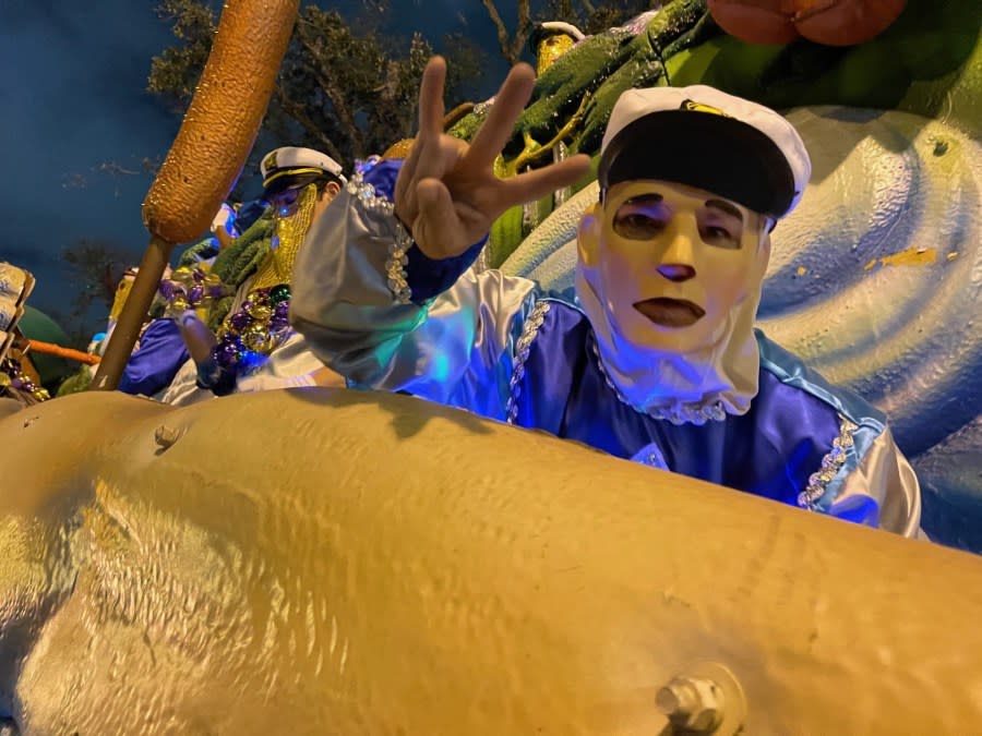 Krewe of Endymion rolls on Saturday, Feb. 10, 2024. (WGNO/Justin Abshire)