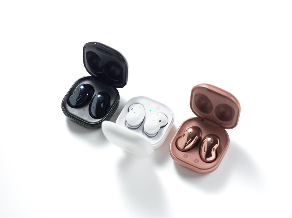 Samsung's Galaxy Buds Live offer active noise-cancelling technology for just $169. (Image: Samsung)