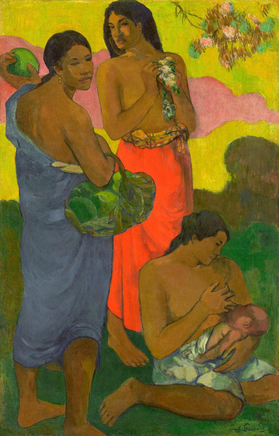 Paul Gauguin, "Maternité II"
