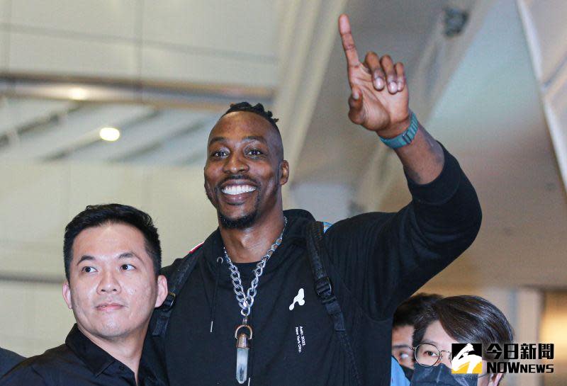 ▲NBA「魔獸」霍華德（Dwight Howard）。（圖／記者葉政勳攝 , 2022.11.10）