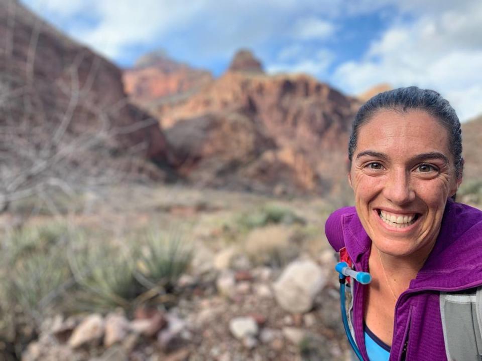 Los Osos resident Sonja Wieck poses for a picture at Grand Canyon National Park. She appears as a contestant in “World’s Toughest Race: Eco-Challenge Fiji,” premiering on Amazon Prime on Aug. 14, 2020.