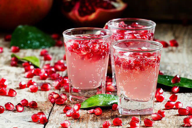 Pink Pomegranate Sparkler