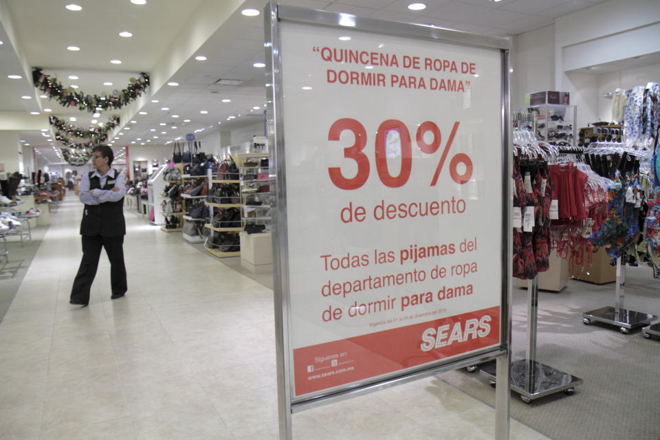 Interior de una tienda de Sears situada en Quintana Roo. (Foto: Jeffrey Greenberg/Universal Images Group via Getty Images). 