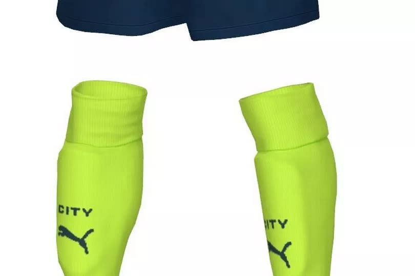 Manchester City away kit leak