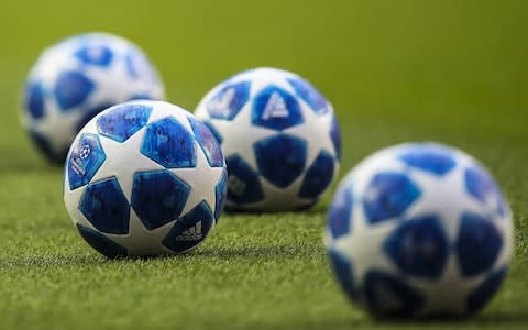 UEFA Champions League footballs - UEFA Champions League footballs - Credit: Getty Images