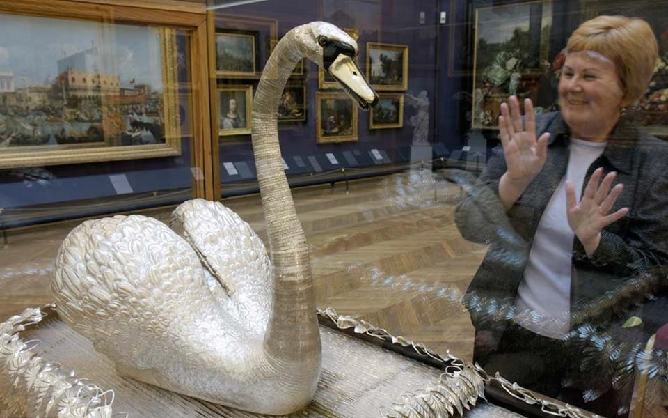 The Silver Swan is a highlight of the Bowes Museum - getty