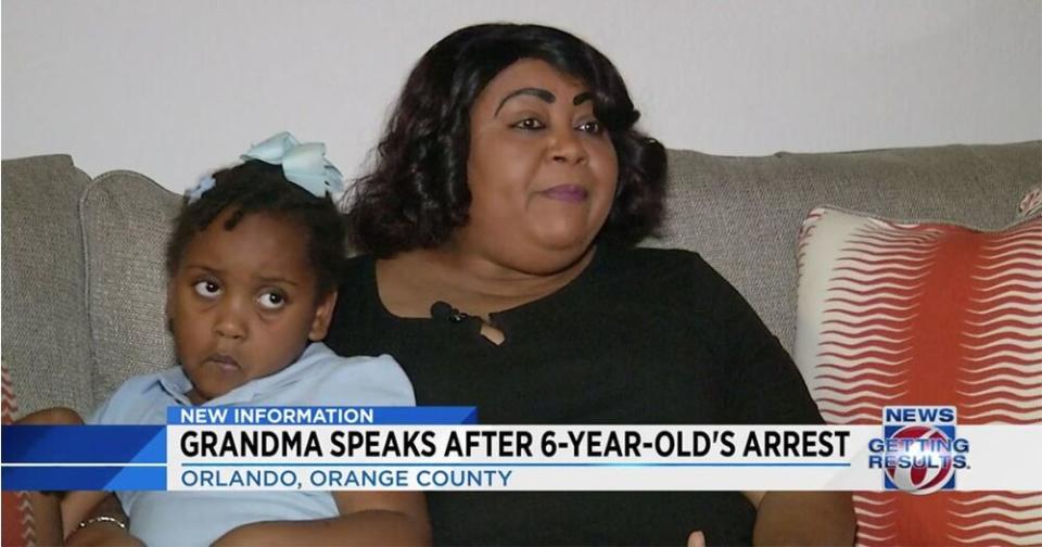 Kaia Rolle and her grandmother | WKMG-TV