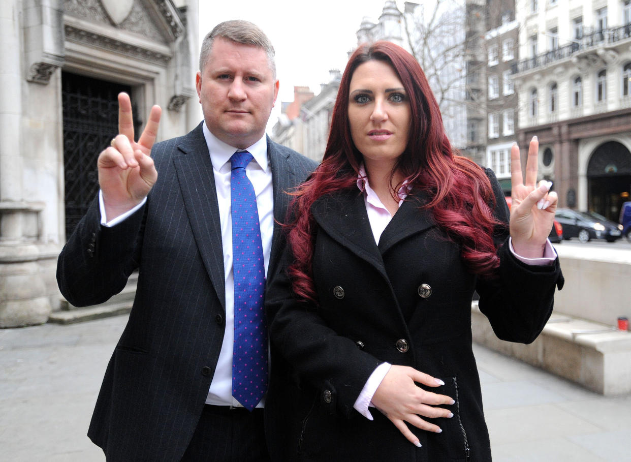 Britain First leaders Paul Golding and Jayda Fransen are currently facing charges of causing religiously aggravated harassment