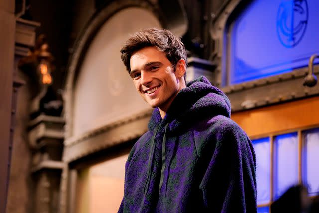 <p>Rosalind O'Connor/NBC via Getty</p> Jacob Elordi on 'SNL'