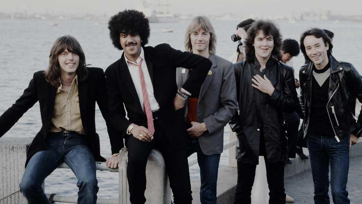  Thin Lizzy at the Yokohama wharf, Kanagawa, September 1980 