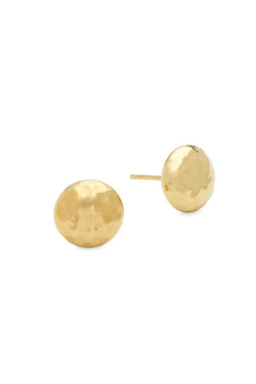 Button Stud Earrings