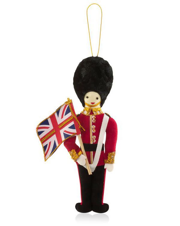 Guardsman Decoration With Flag