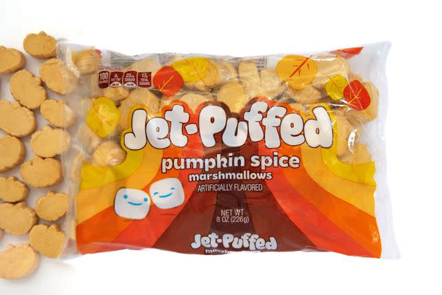 <p>Jet-Puffed</p>