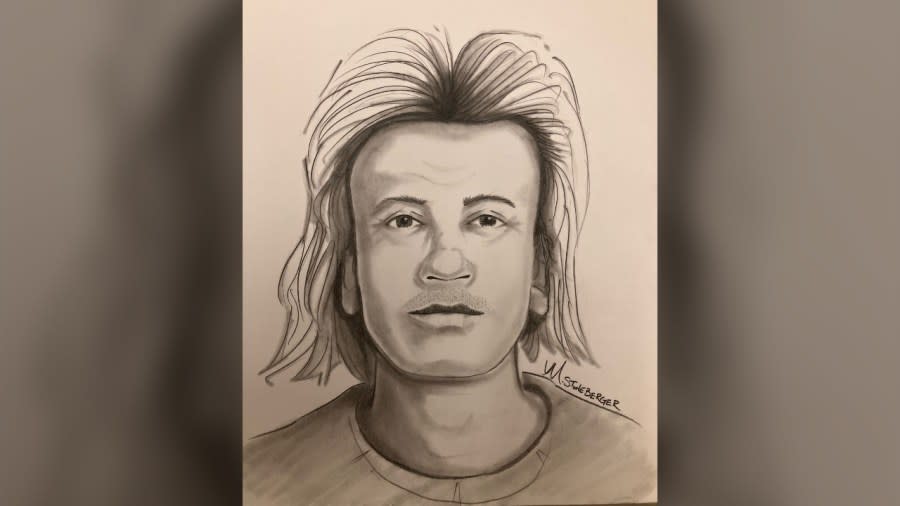 Parker police released this composite sketch of a man who allegedly attempted to abduct an elementary student on May 8, 2024.