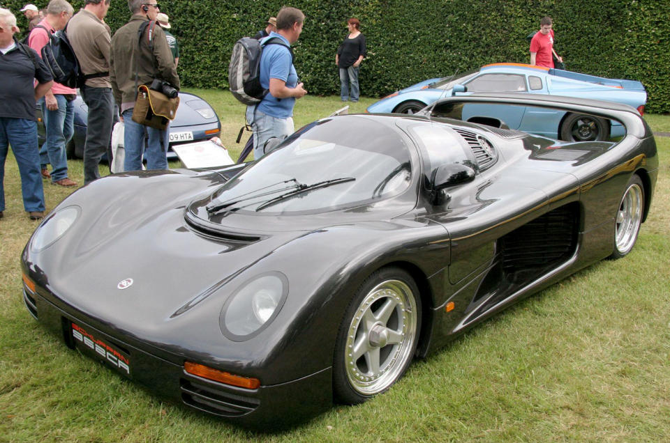 <p>Another supercar that was the victim of bad timing, the Schuppan 962 broke cover early in 1991. Ex-racer <strong>Vern Schuppan</strong> planned to put together a street-legal version of Porsche’s iconic 962 – a project which the German maker had originally planned to undertake itself. Power came from a 3.3-litre twin-turbo flat-six pushing out 600bhp to give a <strong>217mph</strong> top speed.</p><p>It was hoped that 50 cars would be built, but with an asking price of £770,000 it was never going to be easy finding homes for them all. Just five were made, with time called on the project by the end of 1994.</p>